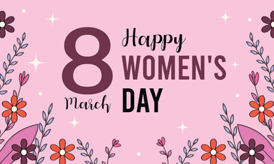 international women's day flat illustration vector