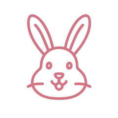 Obraz premium bunny outline