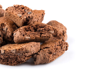 Cantucci with chocolate pieces