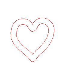 red heart
