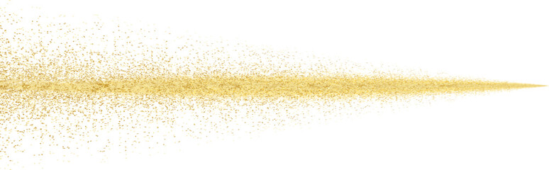 Glitter Texture . Gold Sparkles Background . Vector .