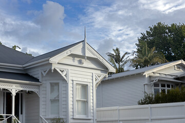 Wooden victorian house Ponsonby Auckland New Zealand