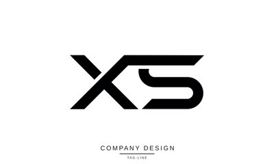 SX, XS, Abstract Letters Logo Monogram