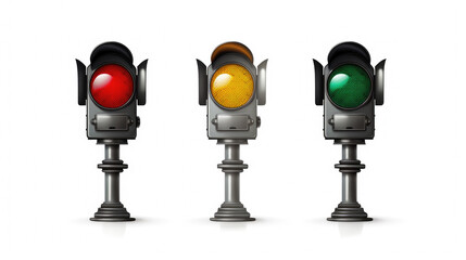 Group of Traffic Lights