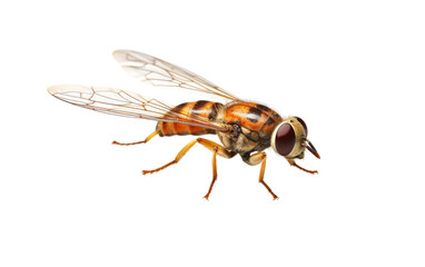Tsetse Fly on Transparent Background