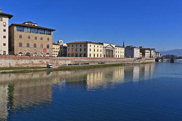 Firenze, l'Arno al Ponte Vecchio - Toscana