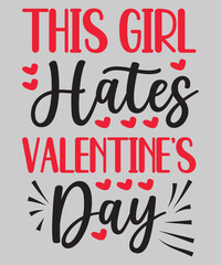 Happy Valentine's Day SVG design