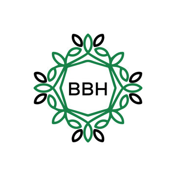 BBH  logo design template vector. BBH Business abstract connection vector logo. BBH icon circle logotype.
