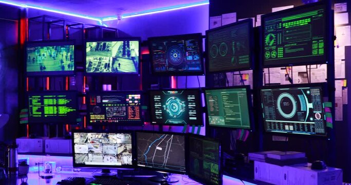 Computers at Hacker's Office