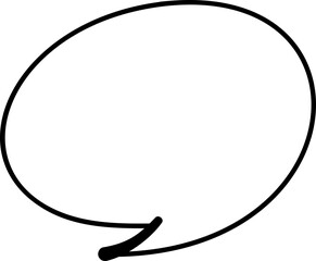 Cute speech bubble element vector