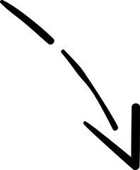 Arrow doodle vector