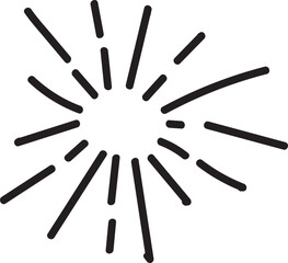 Firework element vector