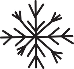 Snowflake element vector