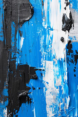 Abstract Blue Black and White  Background