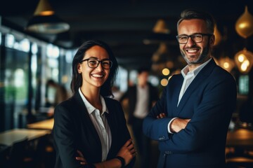 business people in the office