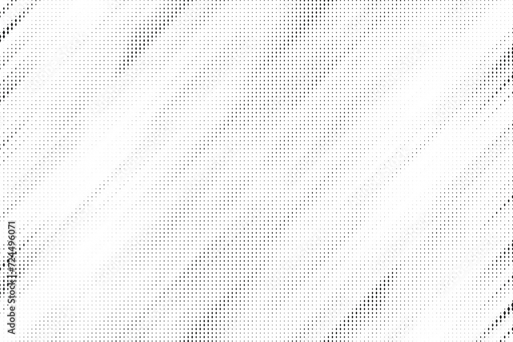 Poster Halftone background vector, abstract backdrop design with two tone pattern and copy space for edit your content	