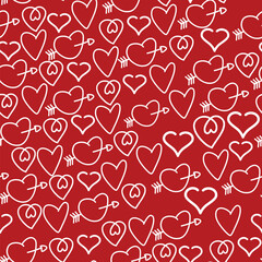 Valentine's pattern set	