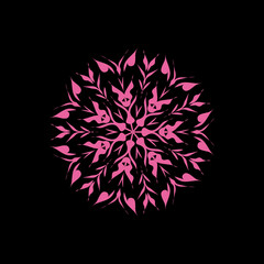 Abstract flower vector