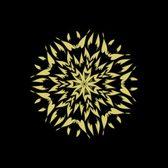 Abstract flower illustration