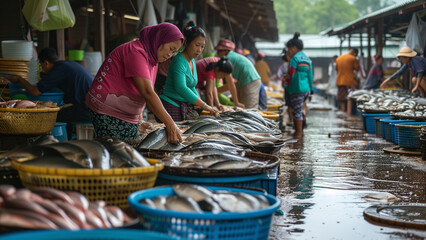 Ordinary People, Extraordinary Places: A Day at Southeast Asian Fish Markets