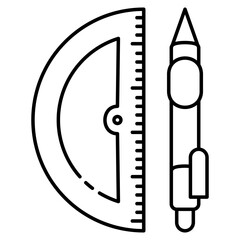 Protractor Icon