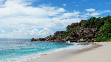 Beach in Seychelles  - 724517629
