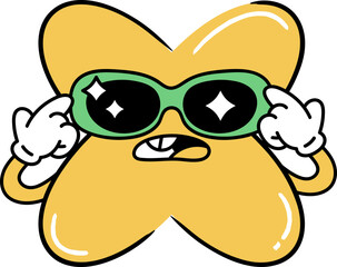 Cute symbol character illustration vector