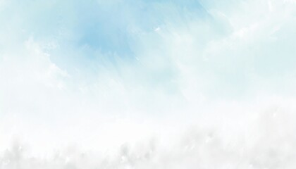 watercolor winter sky background blue white soft pastel arctic winter ink splatter texture