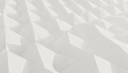 white low poly background texture 3d rendering