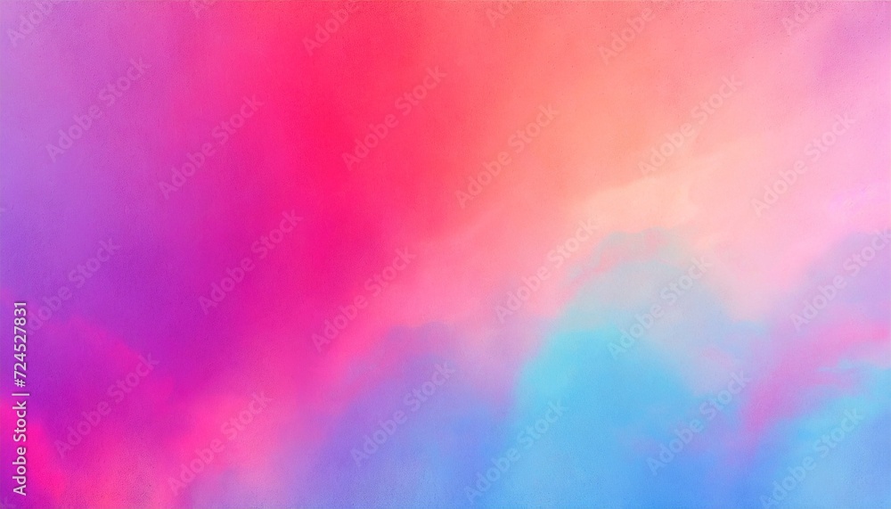 Canvas Prints liquid vibrant color flow abstract grainy background pink blue purple red noise texture summer banne