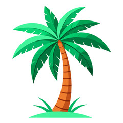 palm tree vector illustration