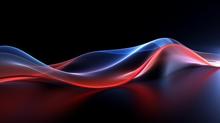 Abstract blurred background with neon lighting effects - creative and modern artistic design, banner