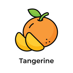 Chinese citrus fruit vector design, ready to use and download icon