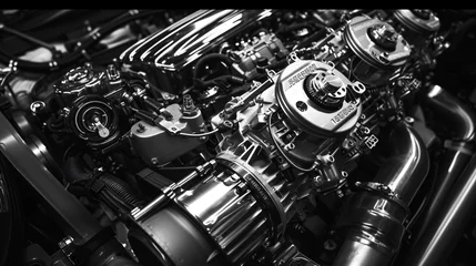 Foto op Canvas Car engine © khan