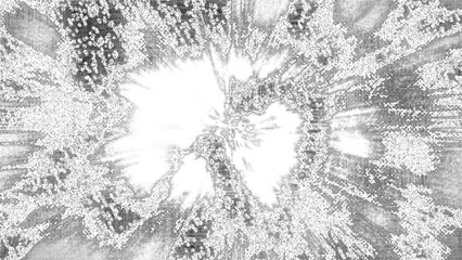 An abstract black and white grunge texture background image.