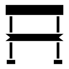 Finish Line Icon Style