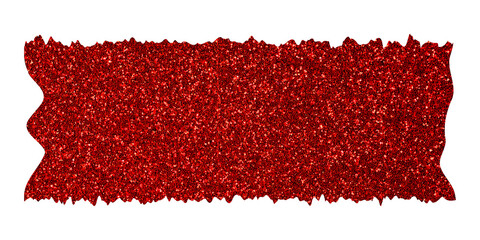 Red Sparkling Design Asset PNG