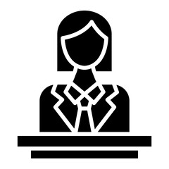 Director Female Icon Style