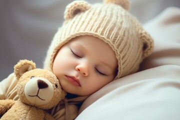 girl with teddy bear