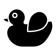 Rubber Duck Icon Style