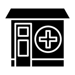Medical Store Icon Style