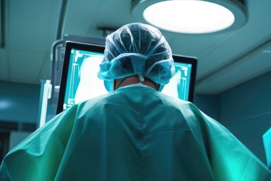 surgeon in operating room