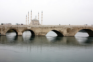 Obraz premium Adana / Turkey, Sabanci Central Mosque view.