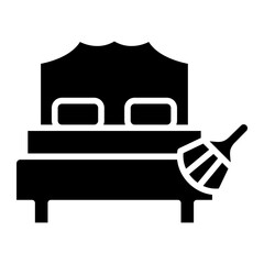 Mattress Cleaning Icon Style