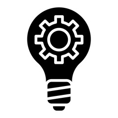 Light Usage Efficiency Icon Style