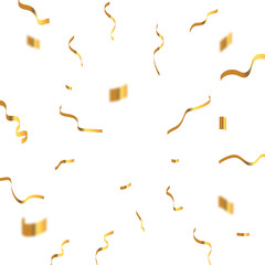 Celebration carnival confetti. Bright vector confetti background.