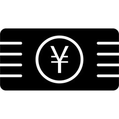 China Yuan Renminbi currency Icon