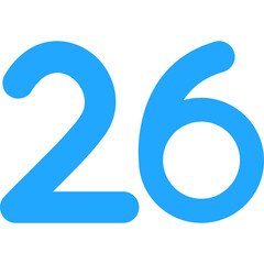 Twenty six Icon