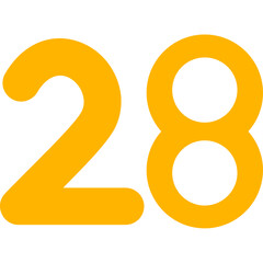 Twenty eight Icon