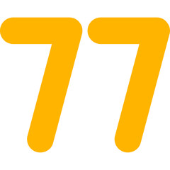Seventy seven Icon